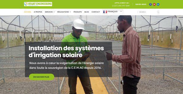 Startengineering website 9 accueil3_startengineering.cm